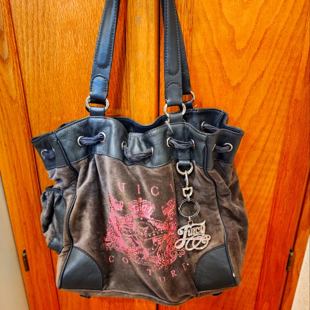 Vintage Juicy Couture velvet purse.